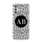 Leopard Print Black and White Samsung A32 5G Case