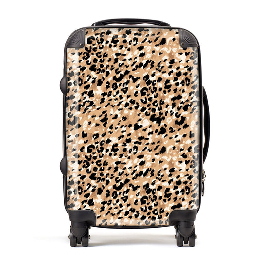 Leopard Print Suitcase