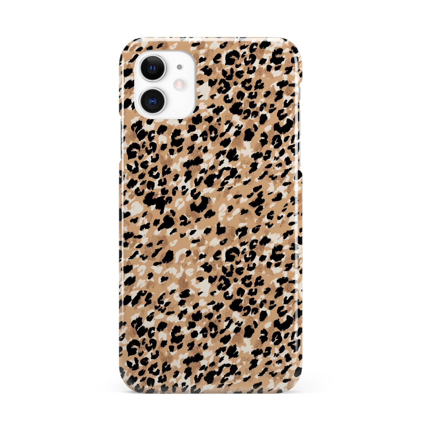 Leopard Print iPhone 11 3D Snap Case