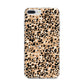 Leopard Print iPhone 7 Plus Bumper Case on Silver iPhone