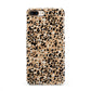 Leopard Print iPhone 8 Plus 3D Snap Case on Gold Phone