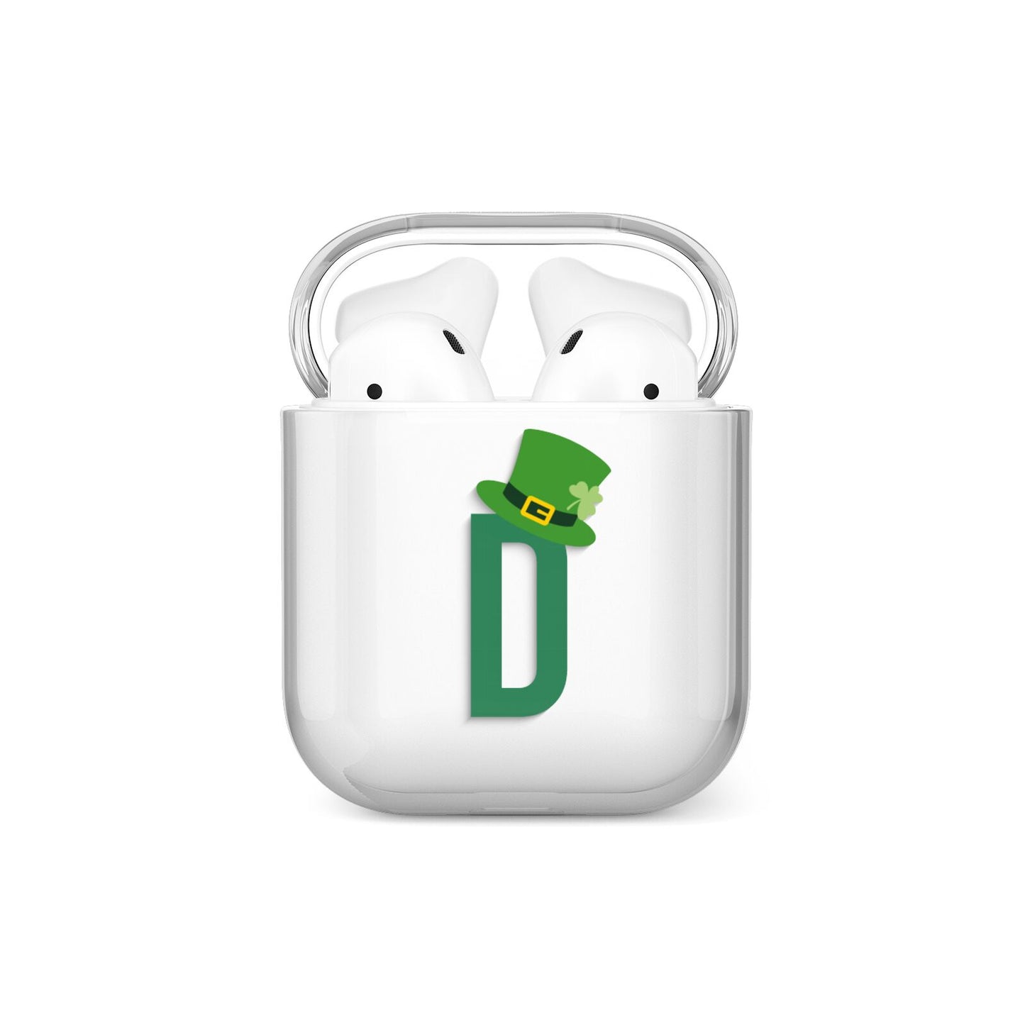 Leprechaun Hat Custom Monogram AirPods Case