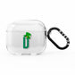 Leprechaun Hat Custom Monogram AirPods Clear Case 3rd Gen