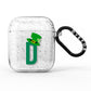 Leprechaun Hat Custom Monogram AirPods Glitter Case