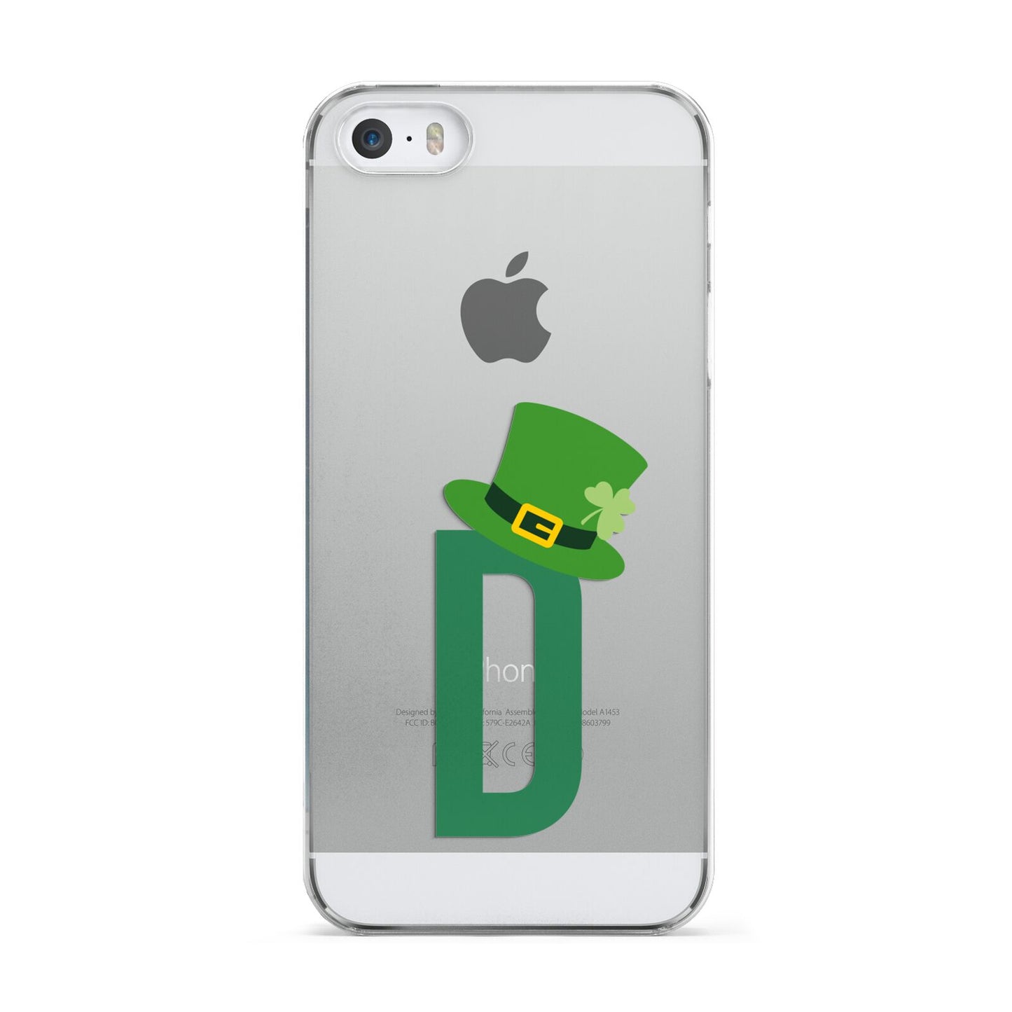 Leprechaun Hat Custom Monogram Apple iPhone 5 Case
