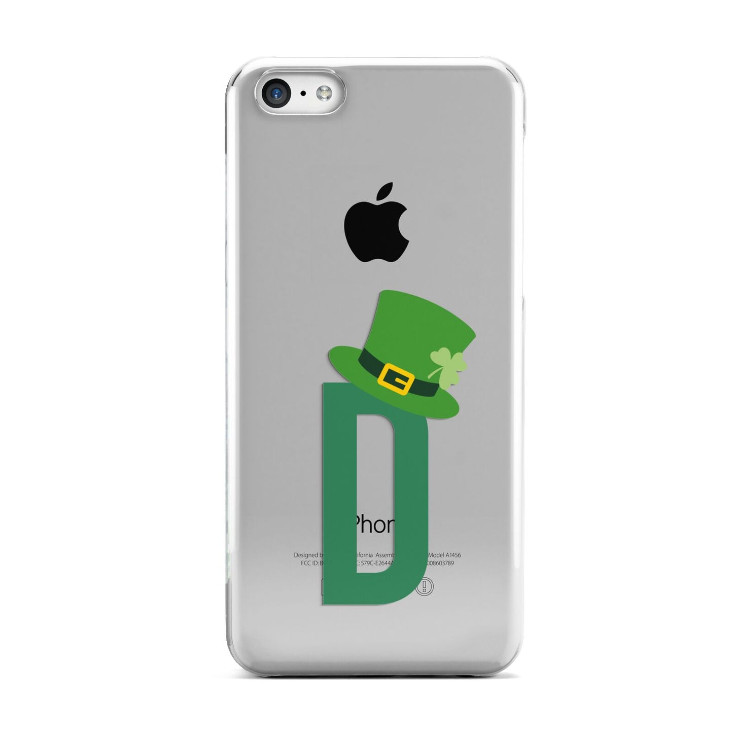 Leprechaun Hat Custom Monogram Apple iPhone 5c Case