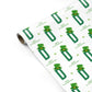 Leprechaun Hat Custom Monogram Personalised Gift Wrap