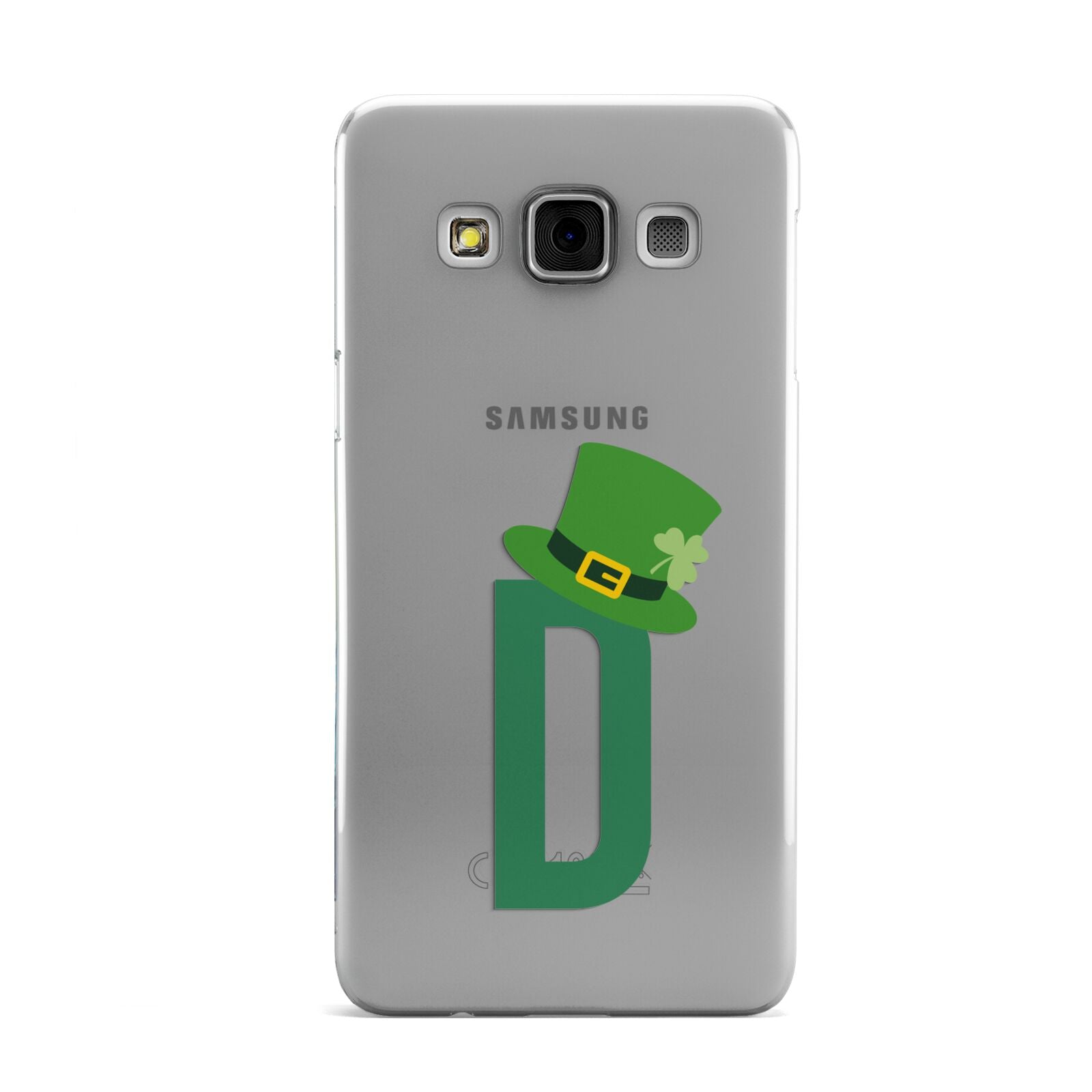 Leprechaun Hat Custom Monogram Samsung Galaxy A3 Case