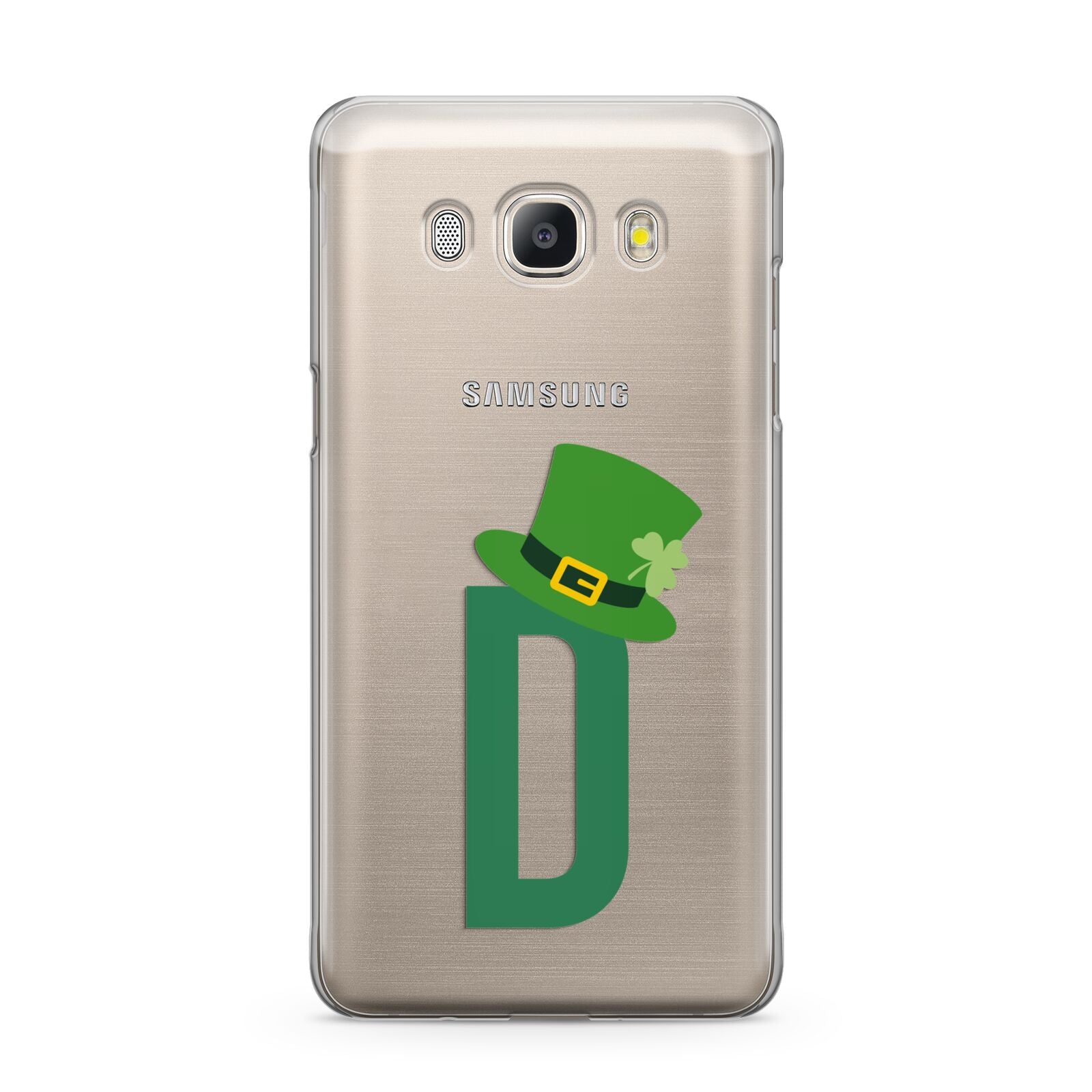 Leprechaun Hat Custom Monogram Samsung Galaxy J5 2016 Case