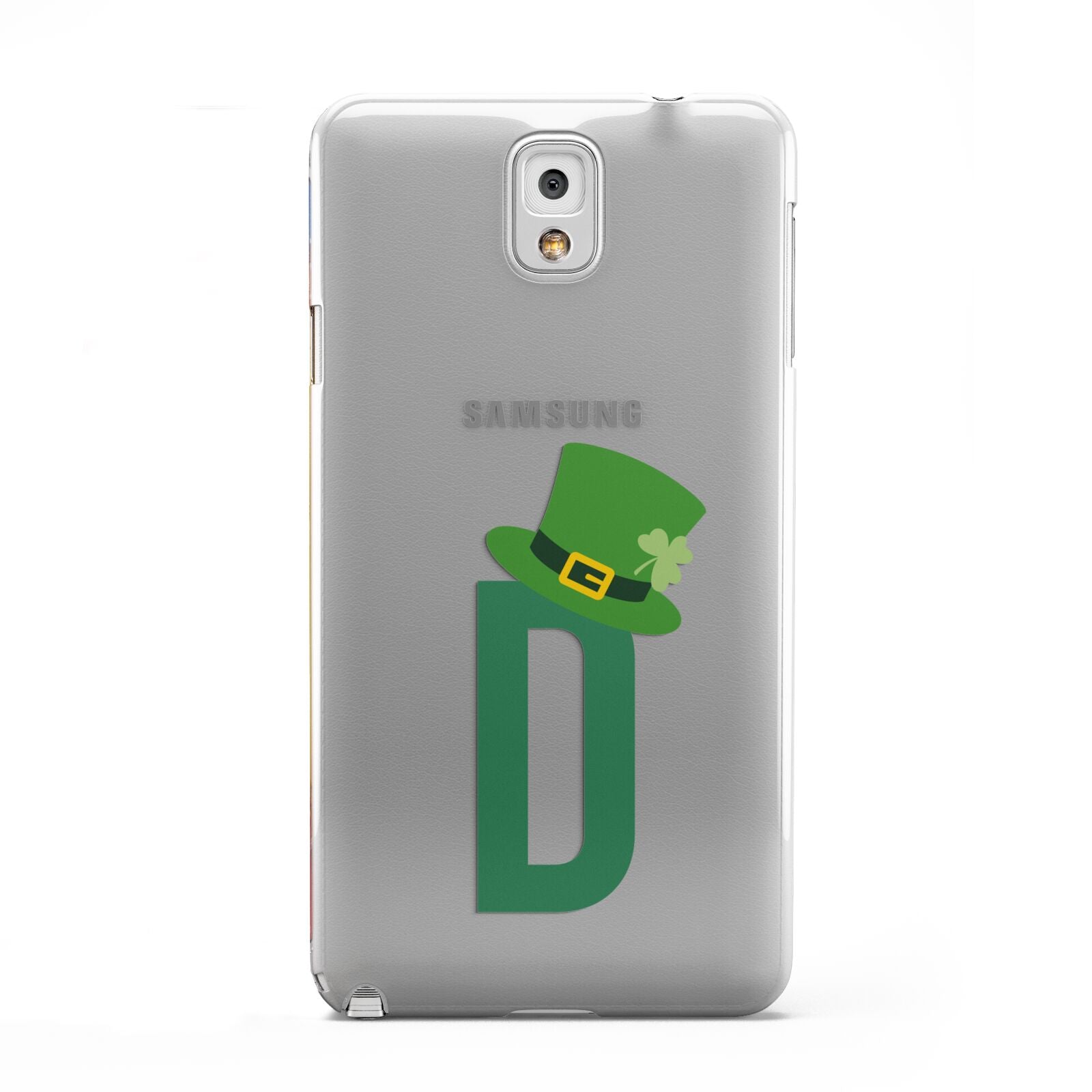 Leprechaun Hat Custom Monogram Samsung Galaxy Note 3 Case