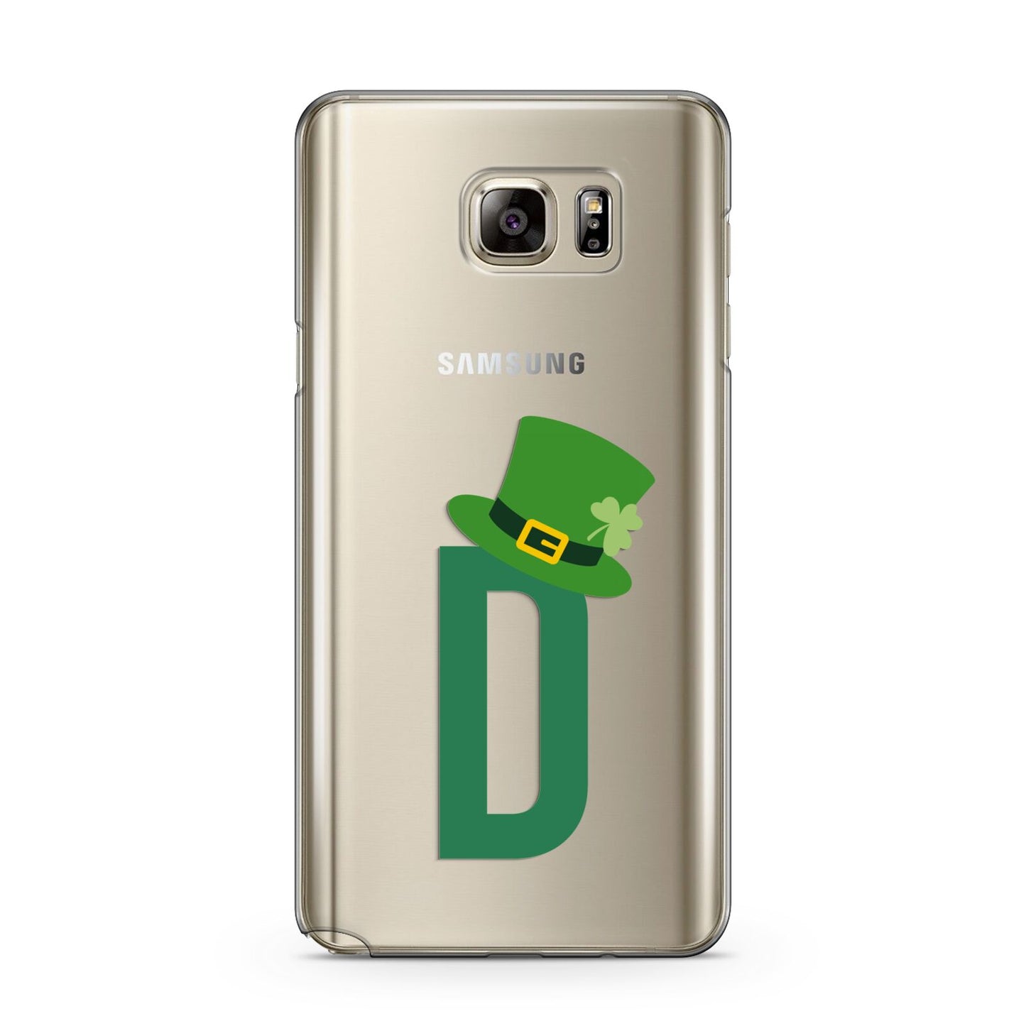 Leprechaun Hat Custom Monogram Samsung Galaxy Note 5 Case