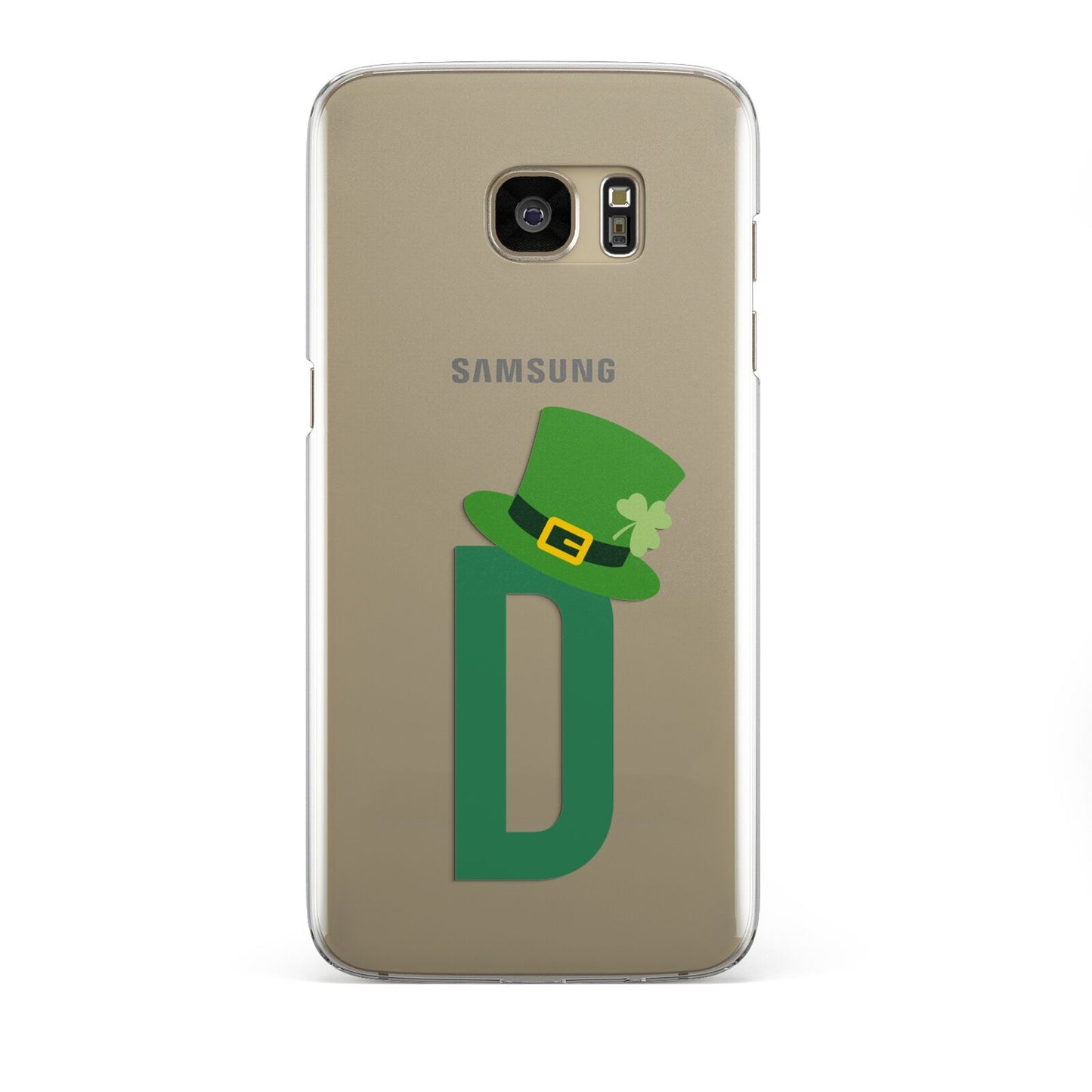Leprechaun Hat Custom Monogram Samsung Galaxy S7 Edge Case