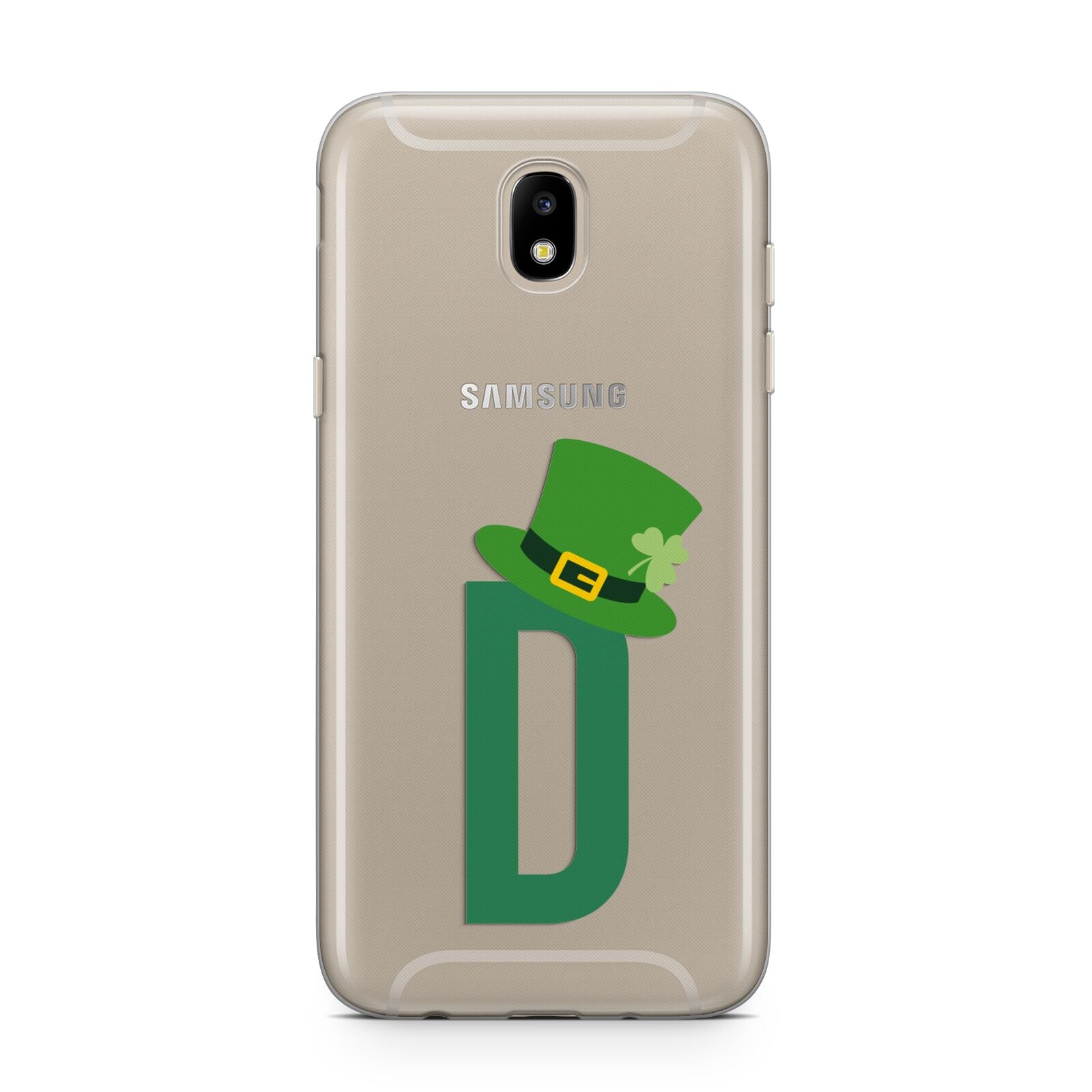 Leprechaun Hat Custom Monogram Samsung J5 2017 Case