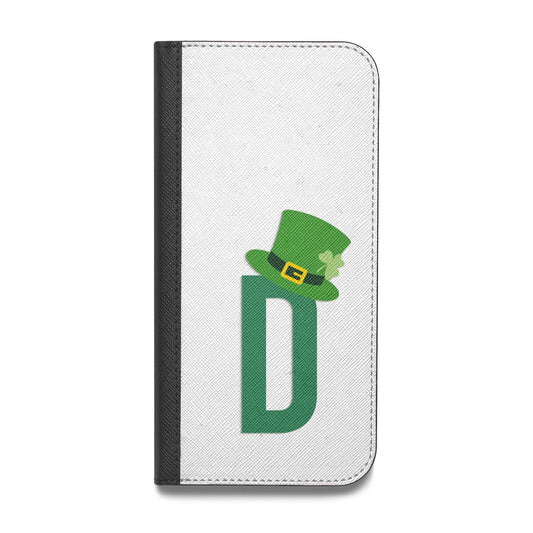 Leprechaun Hat Custom Monogram Vegan Leather Flip Samsung Case