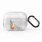 Let It Snow Christmas AirPods Pro Glitter Case