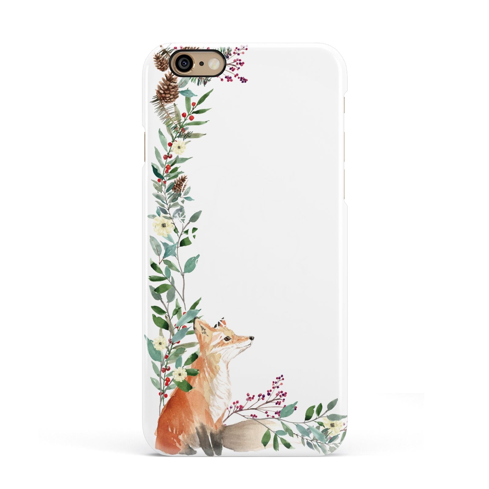 Let It Snow Christmas Apple iPhone 6 3D Snap Case