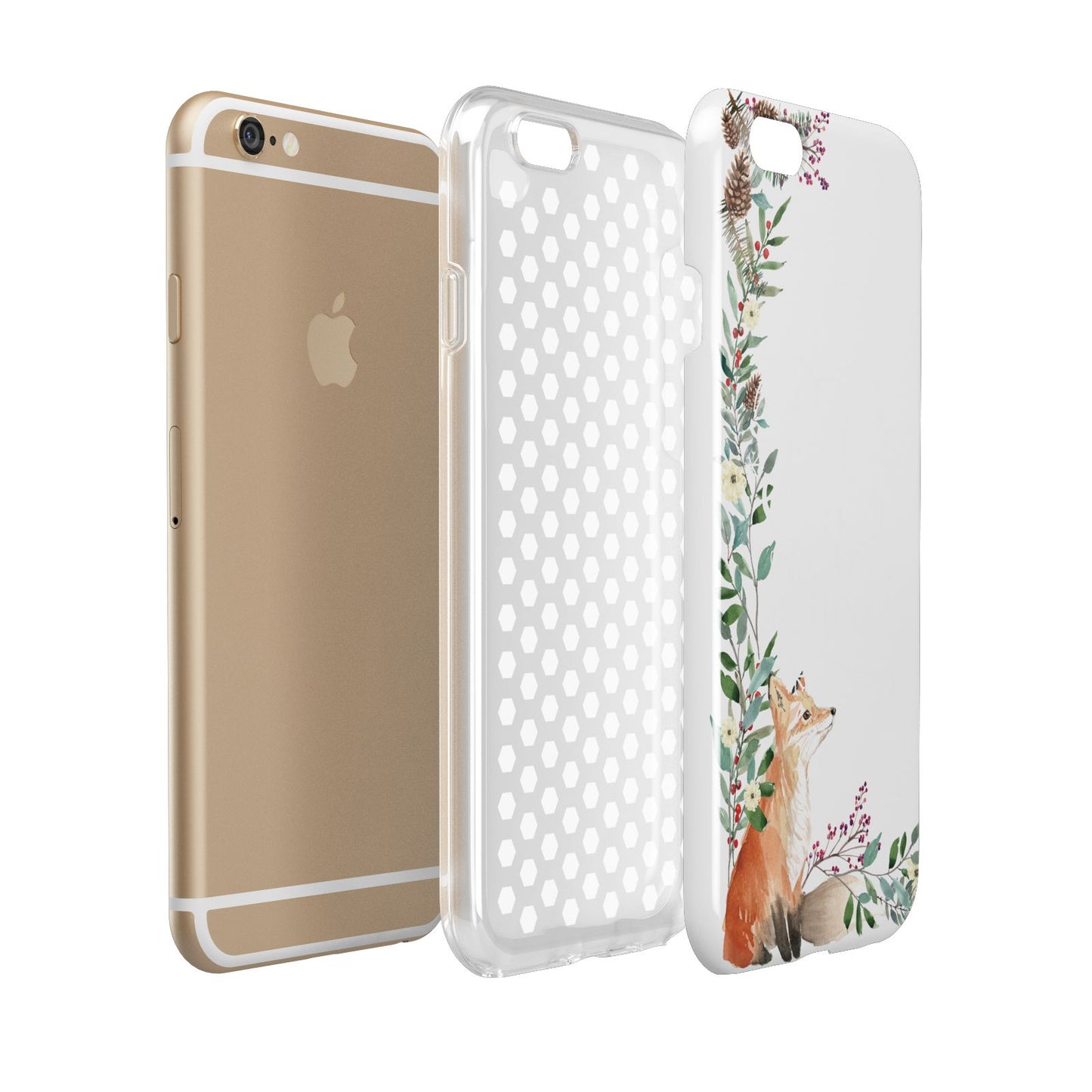 Let It Snow Christmas Apple iPhone 6 3D Tough Case Expanded view