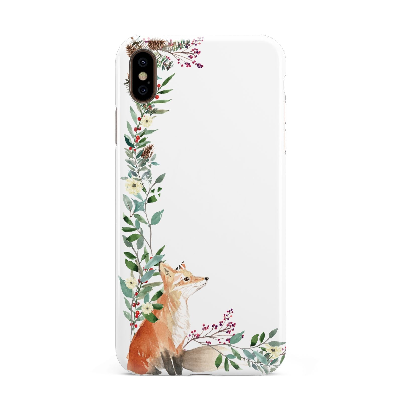 Let It Snow Christmas Apple iPhone Xs Max 3D Tough Case