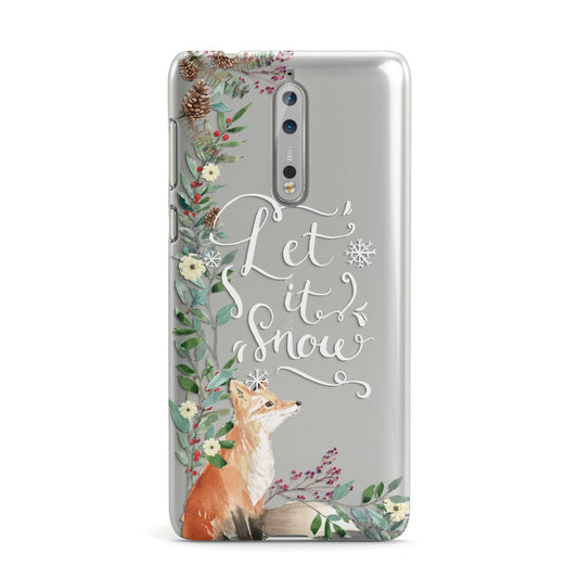 Let It Snow Christmas Nokia Case