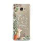 Let It Snow Christmas Samsung Galaxy A7 2016 Case on gold phone