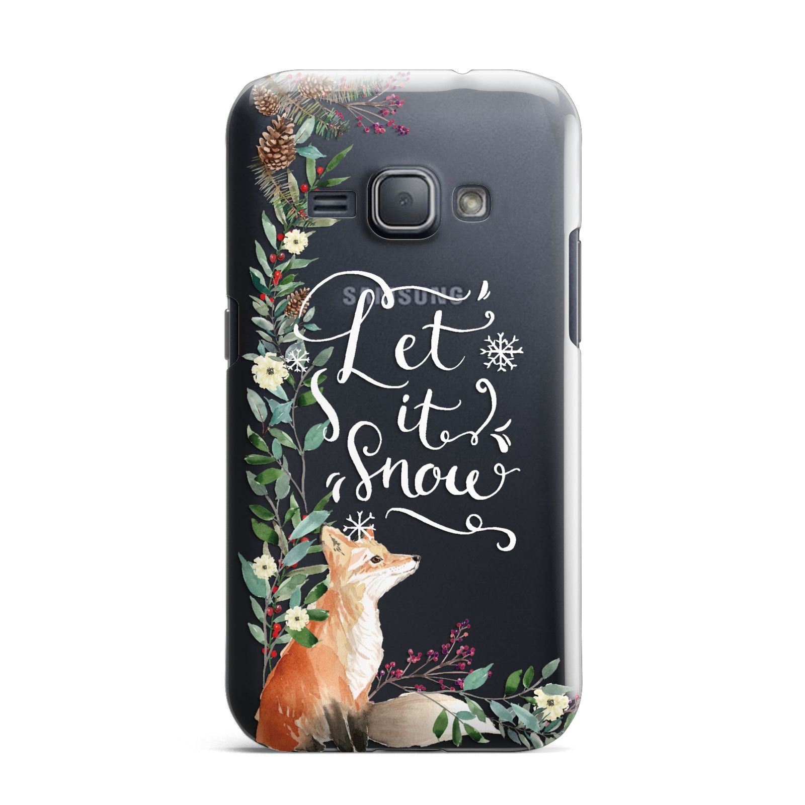 Let It Snow Christmas Samsung Galaxy J1 2016 Case