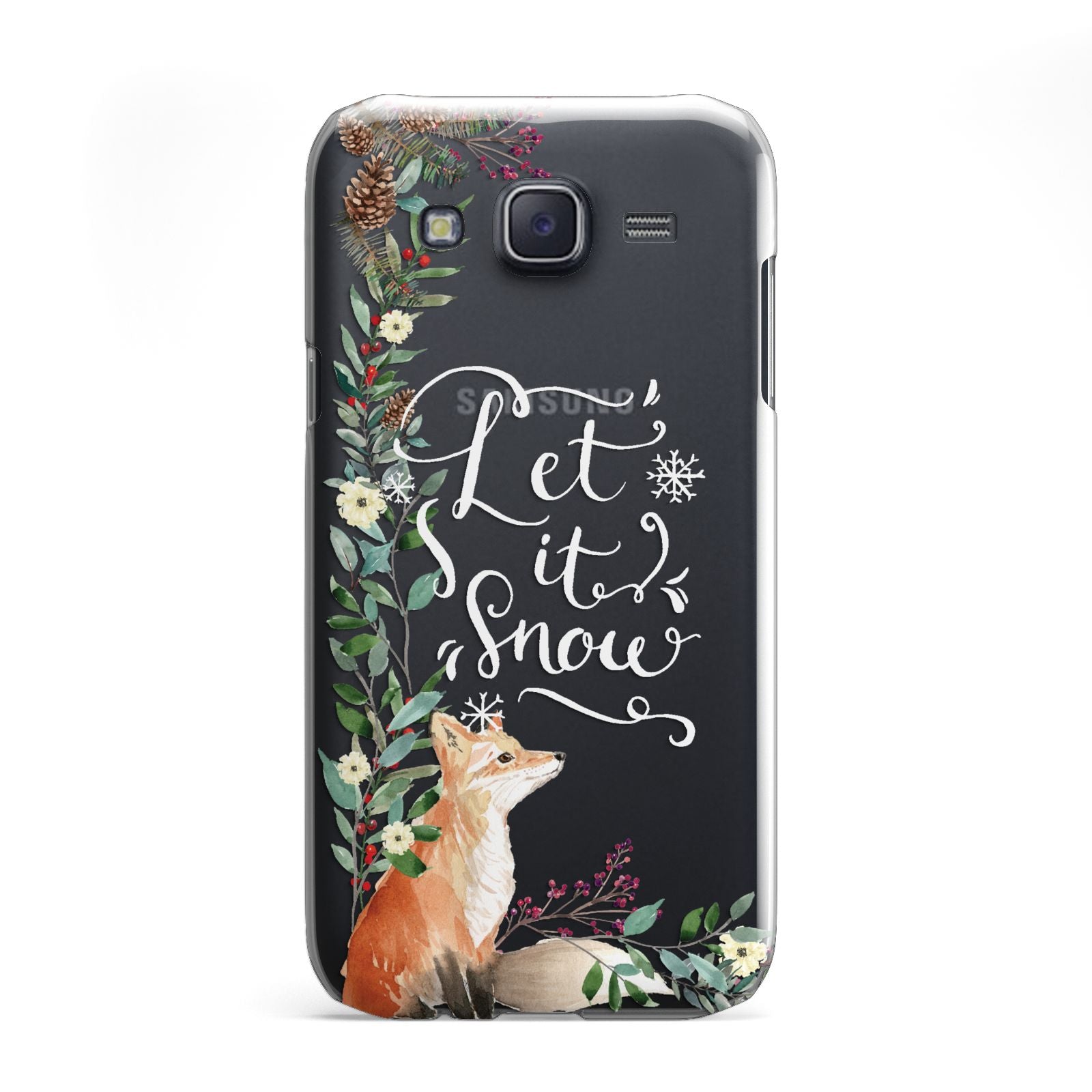Let It Snow Christmas Samsung Galaxy J5 Case