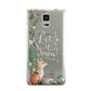 Let It Snow Christmas Samsung Galaxy Note 4 Case