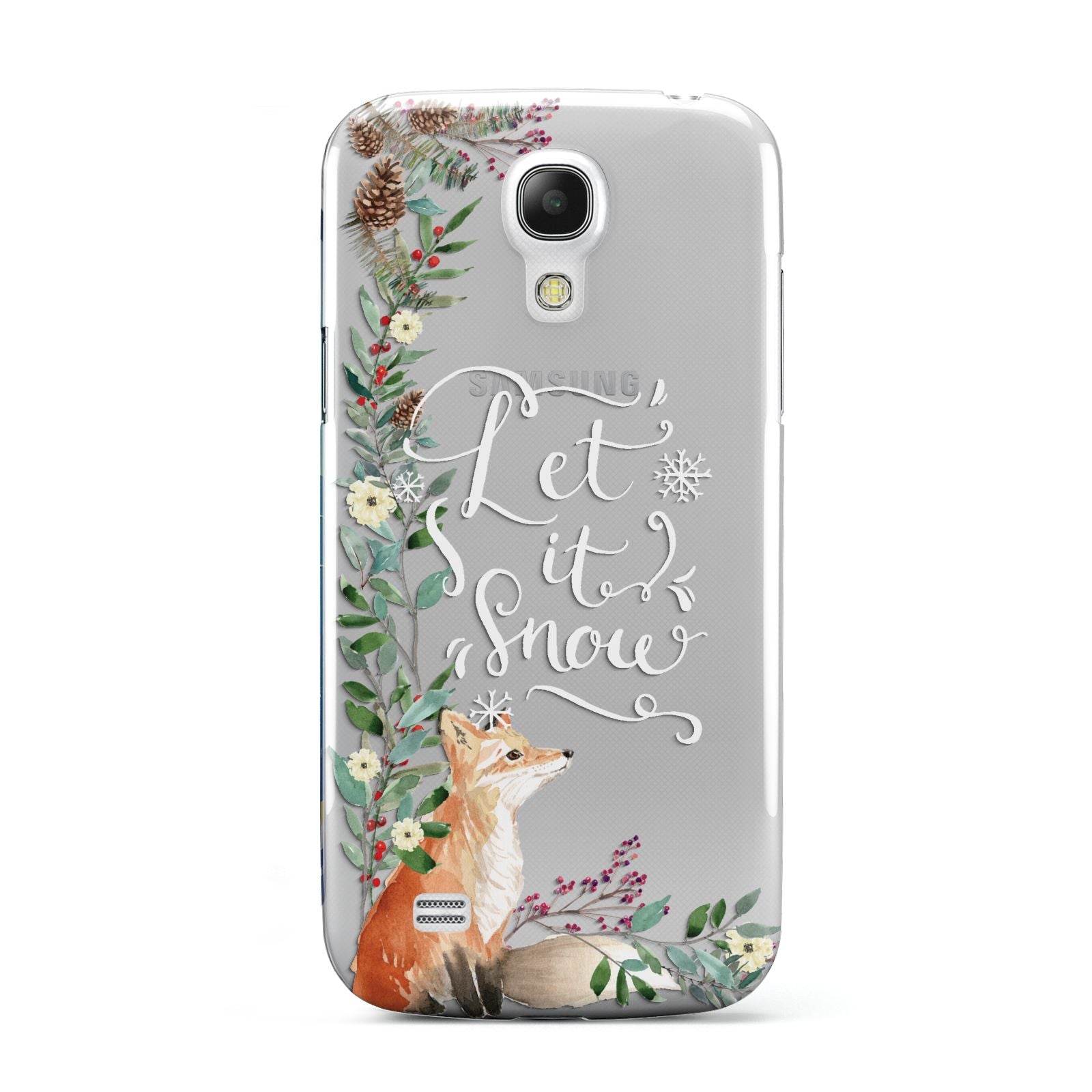 Let It Snow Christmas Samsung Galaxy S4 Mini Case