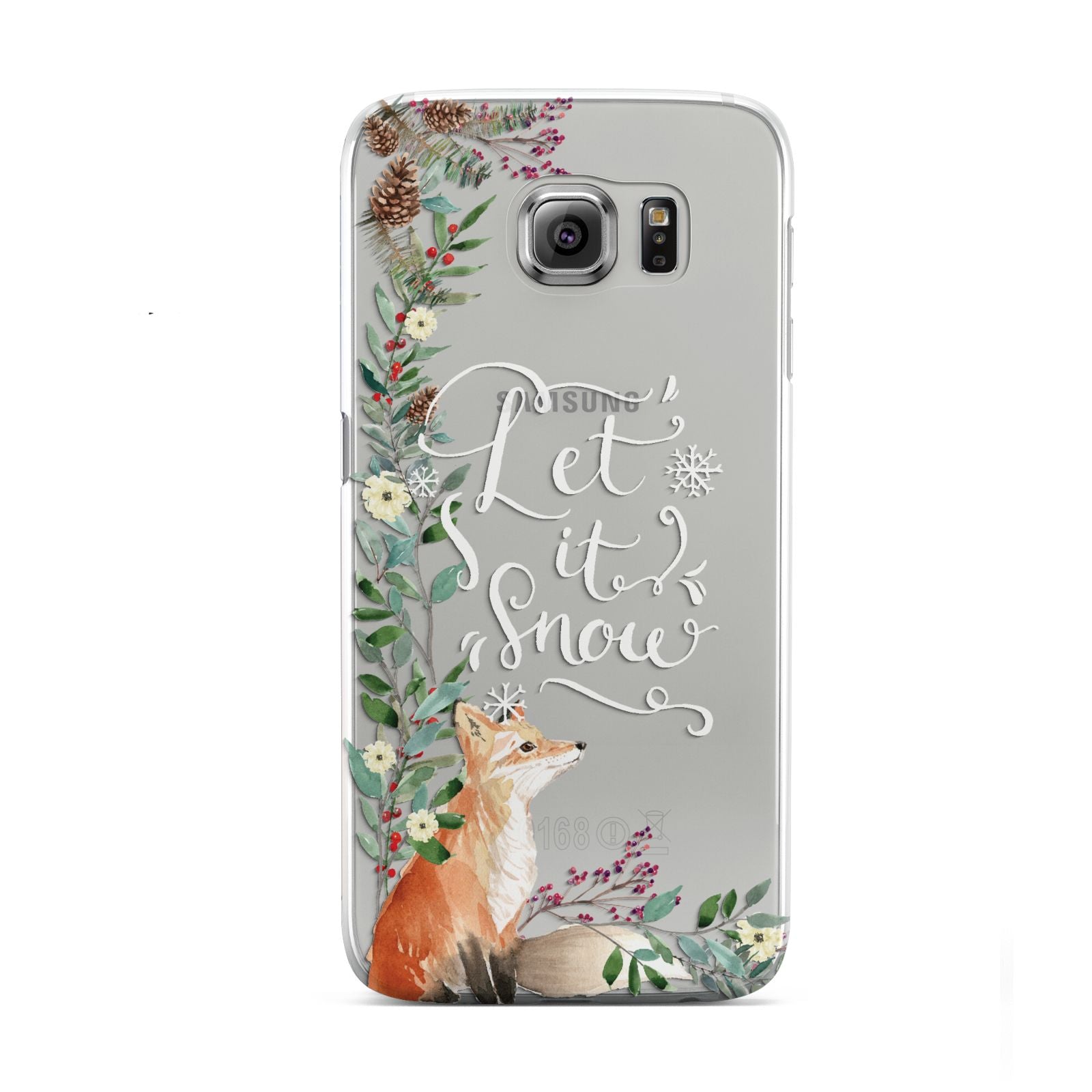 Let It Snow Christmas Samsung Galaxy S6 Case
