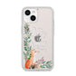 Let It Snow Christmas iPhone 14 Clear Tough Case Starlight