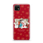 Let it Snow Christmas Photo Upload Huawei Enjoy 20 Phone Case