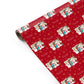 Let it Snow Christmas Photo Upload Personalised Gift Wrap