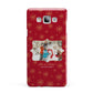 Let it Snow Christmas Photo Upload Samsung Galaxy A7 2015 Case