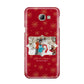 Let it Snow Christmas Photo Upload Samsung Galaxy A8 2016 Case