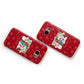 Let it Snow Christmas Photo Upload Samsung Galaxy Case Flat Overview
