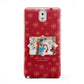 Let it Snow Christmas Photo Upload Samsung Galaxy Note 3 Case