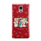 Let it Snow Christmas Photo Upload Samsung Galaxy Note 4 Case