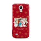 Let it Snow Christmas Photo Upload Samsung Galaxy S4 Mini Case
