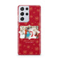 Let it Snow Christmas Photo Upload Samsung S21 Ultra Case