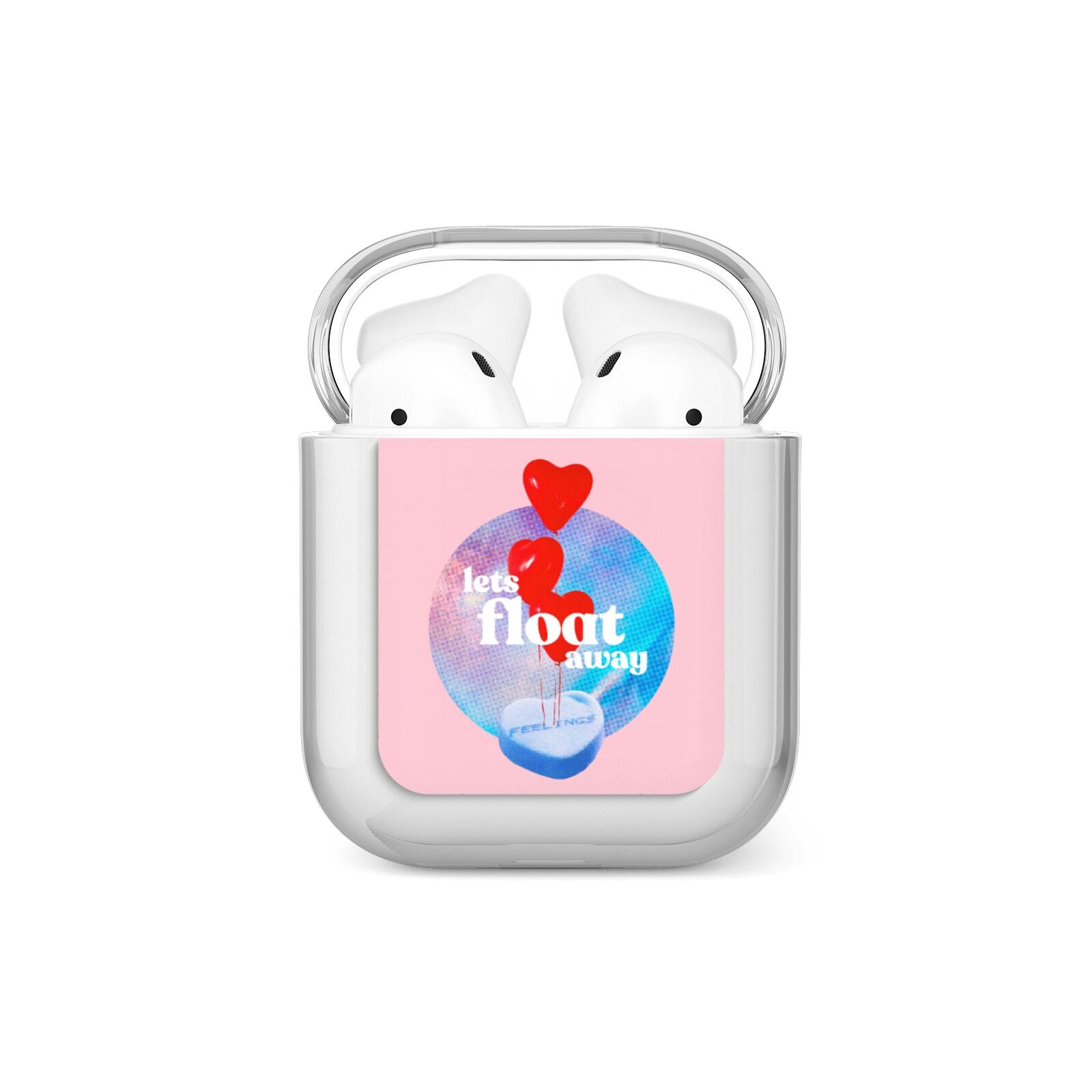 Lets Float Away Valentine AirPods Case