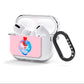 Lets Float Away Valentine AirPods Clear Case 3rd Gen Side Image