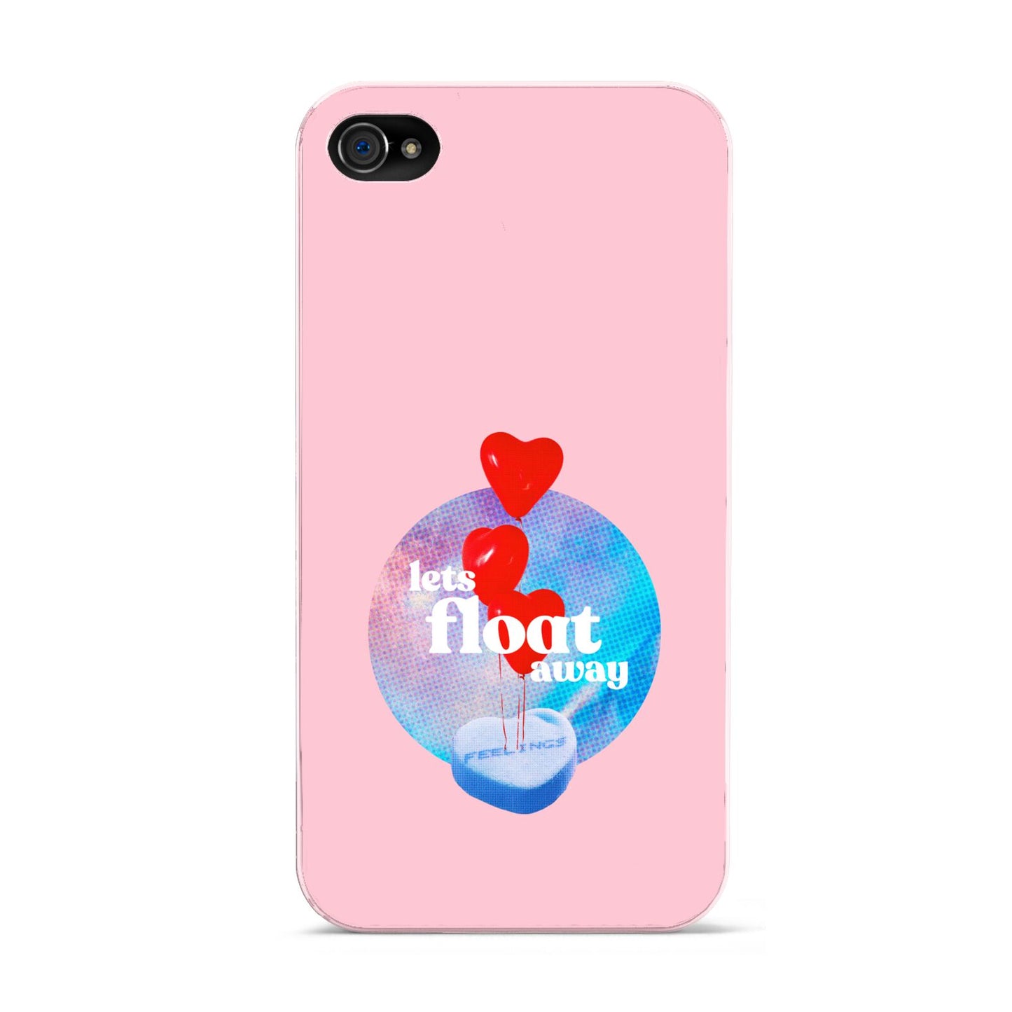 Lets Float Away Valentine Apple iPhone 4s Case