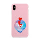 Lets Float Away Valentine Apple iPhone Xs Max 3D Tough Case