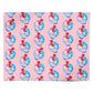 Lets Float Away Valentine Personalised Wrapping Paper Alternative