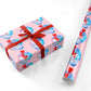 Lets Float Away Valentine Personalised Wrapping Paper