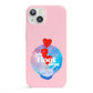 Lets Float Away Valentine iPhone 13 Full Wrap 3D Snap Case