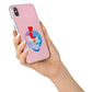 Lets Float Away Valentine iPhone X Bumper Case on Silver iPhone Alternative Image 2