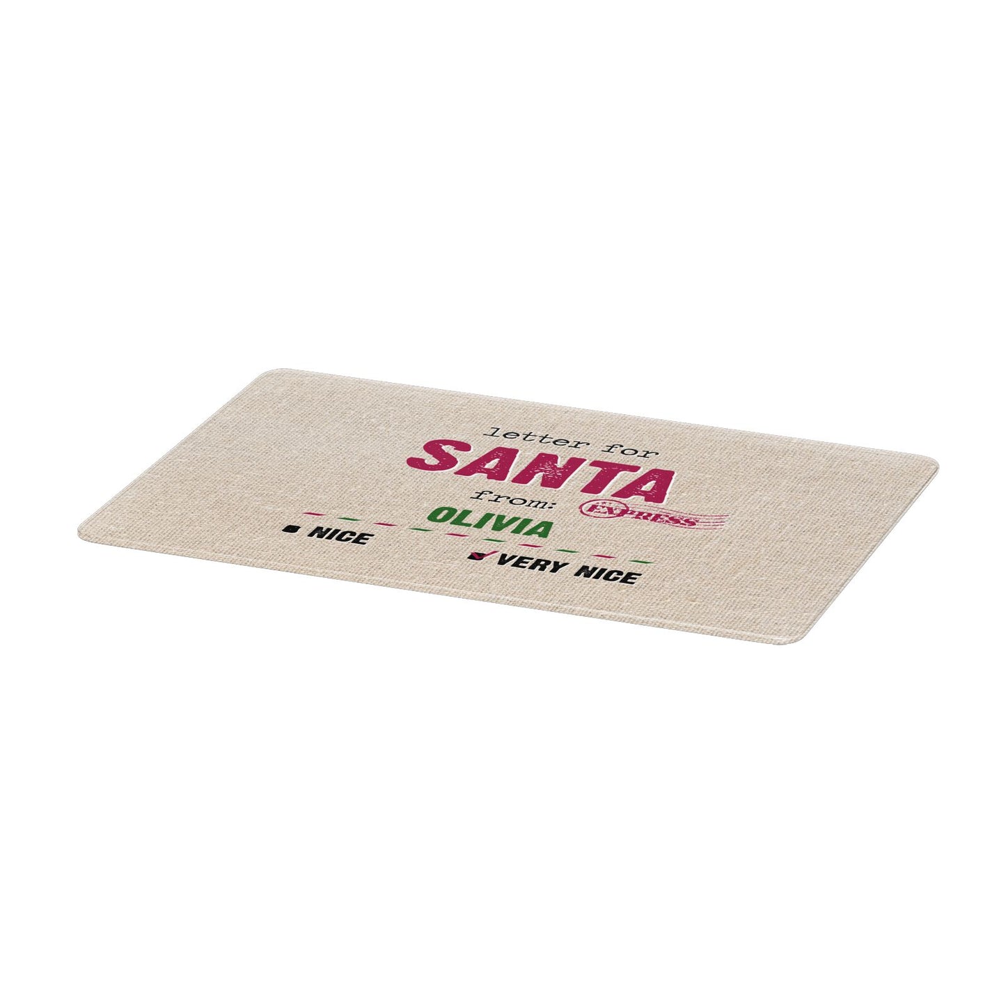 Letters to Santa Personalised Apple MacBook Case Only