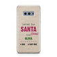 Letters to Santa Personalised Samsung Galaxy S10E Case