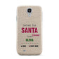 Letters to Santa Personalised Samsung Galaxy S4 Case